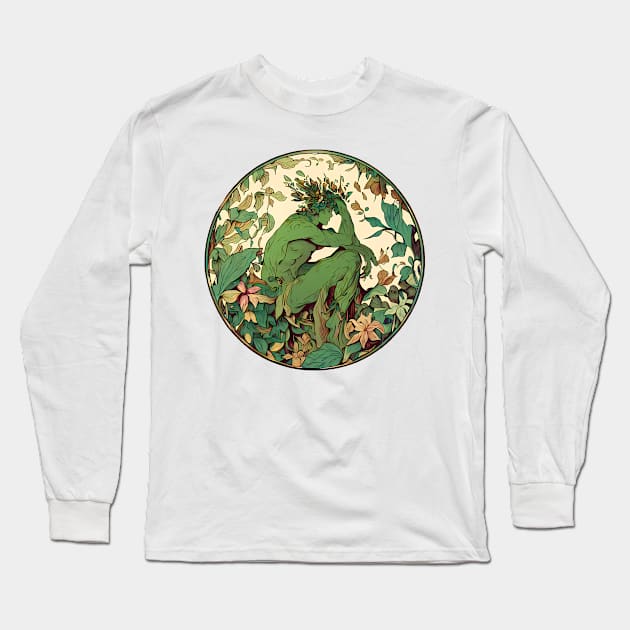 Thinker Long Sleeve T-Shirt by Once Upon A Tee